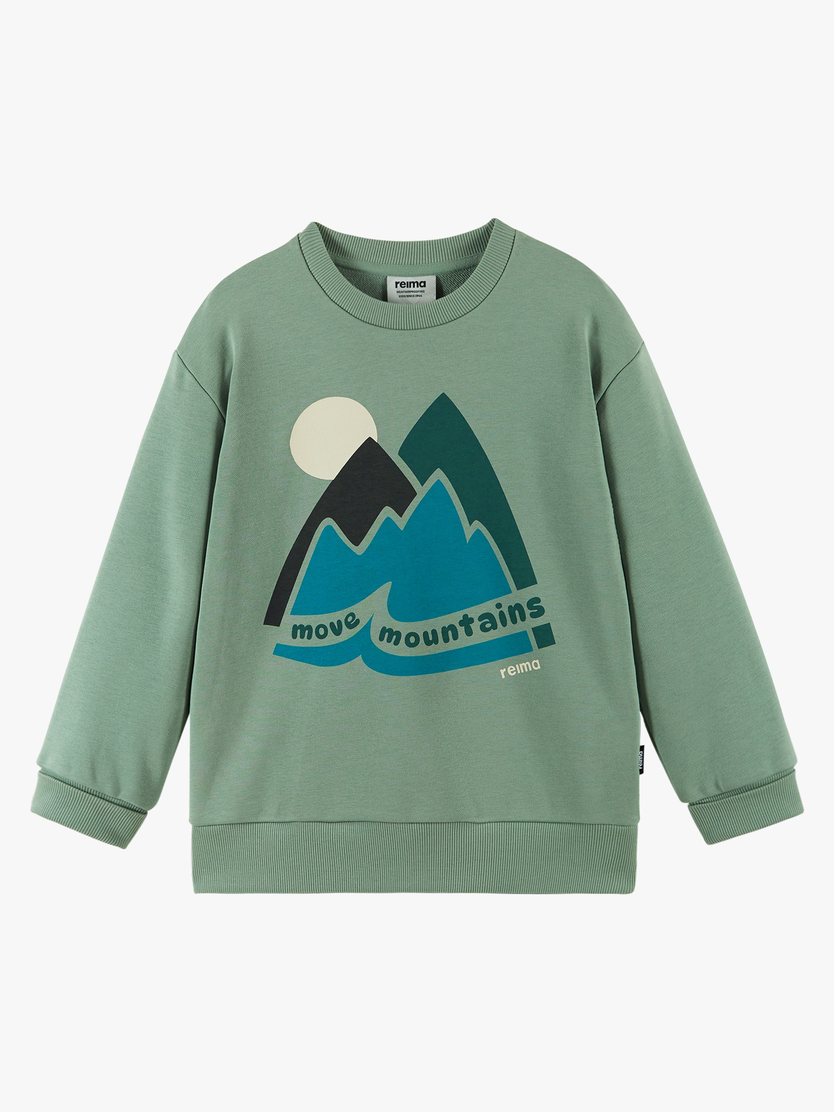 Reima Collari Sweatshirt, Stone Green, 110-116