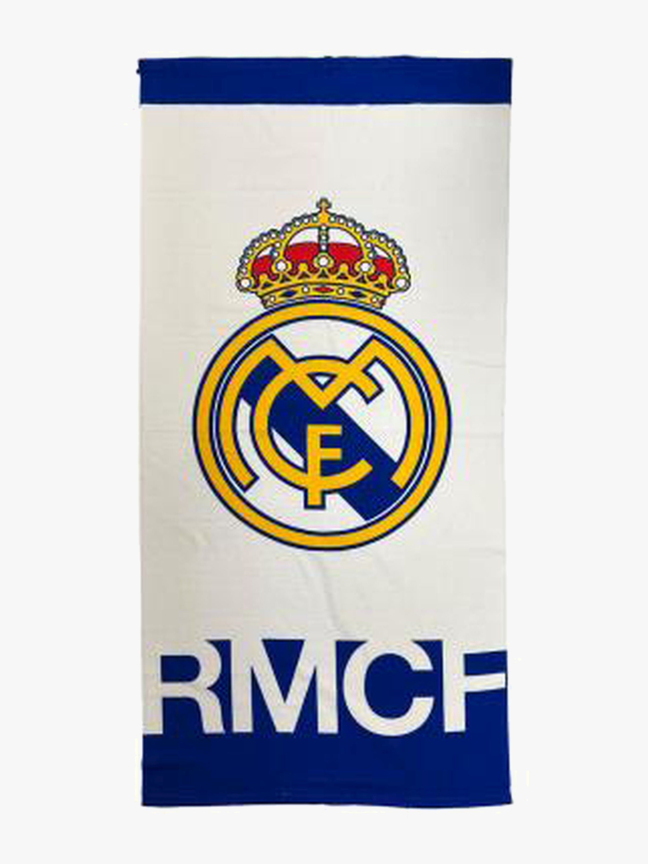Real Madrid Strandhandtuch, Weiß