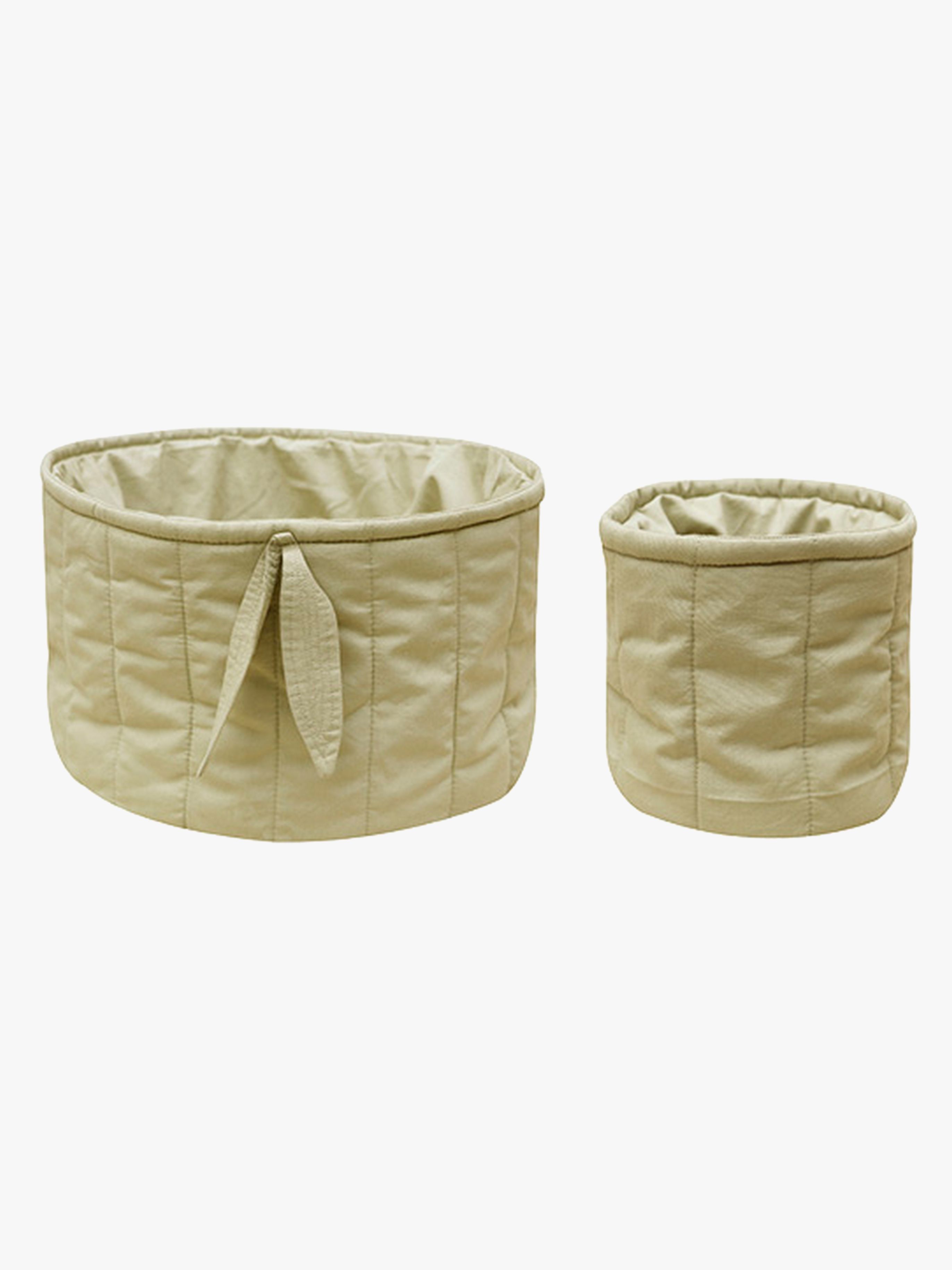 Lorena Canals Körbe 2er-Pack, Bambie Olive