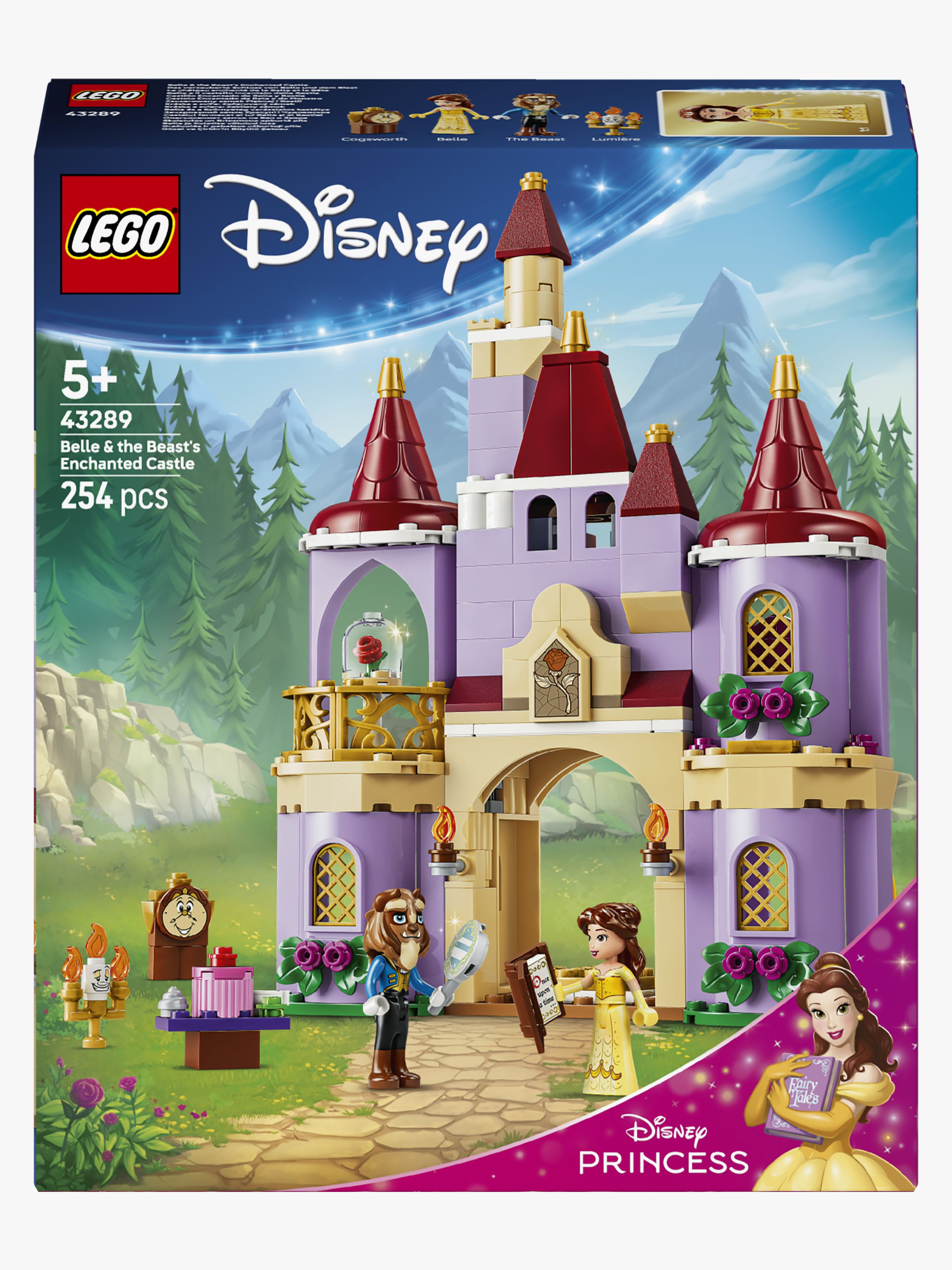 LEGO Disney Princess 43289 Das verzauberte Schloss von Belle und dem Biest