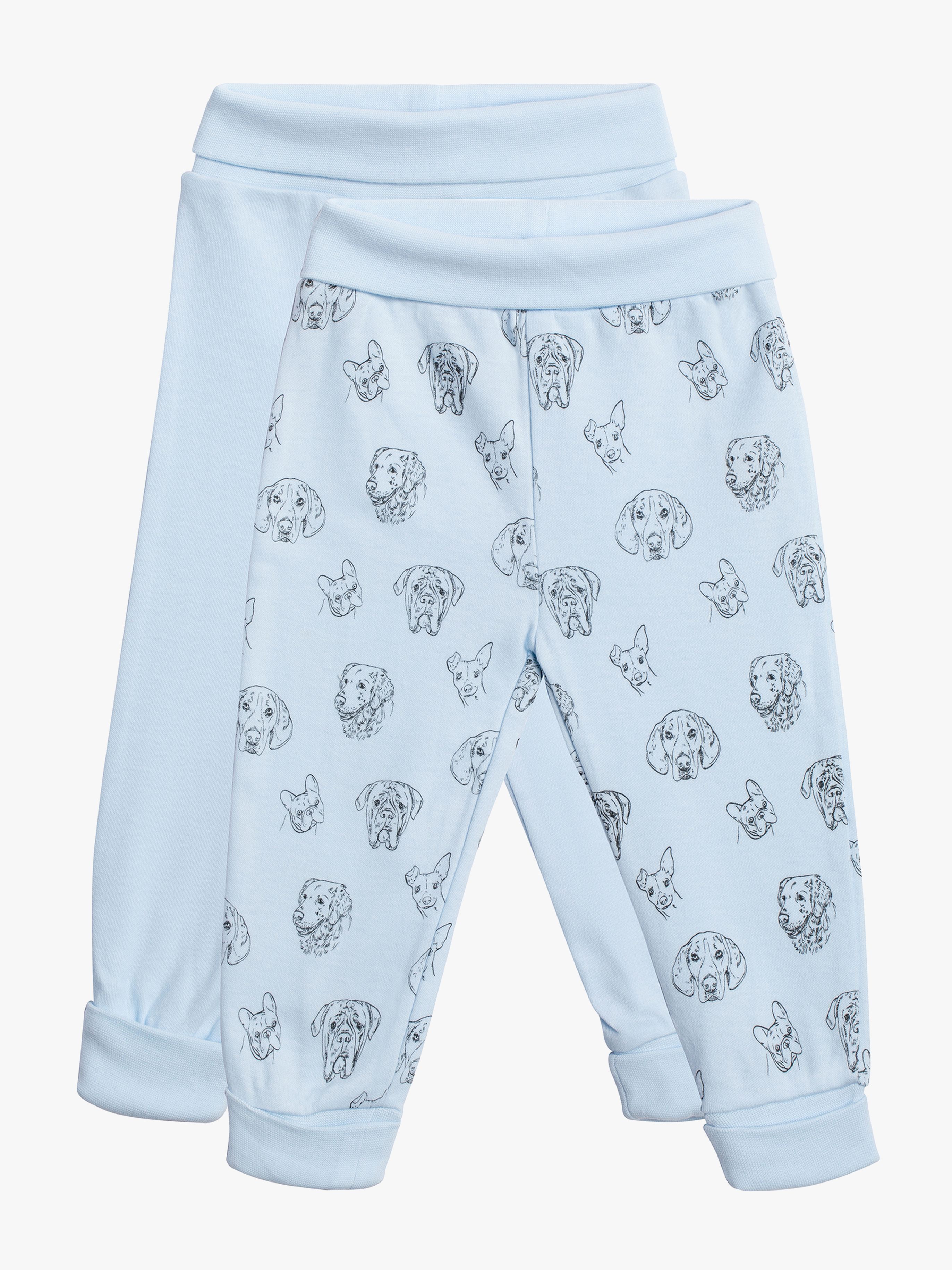 Tiny Treasure Willow Hose 2er-Pack, Hunde Baby Blue 74