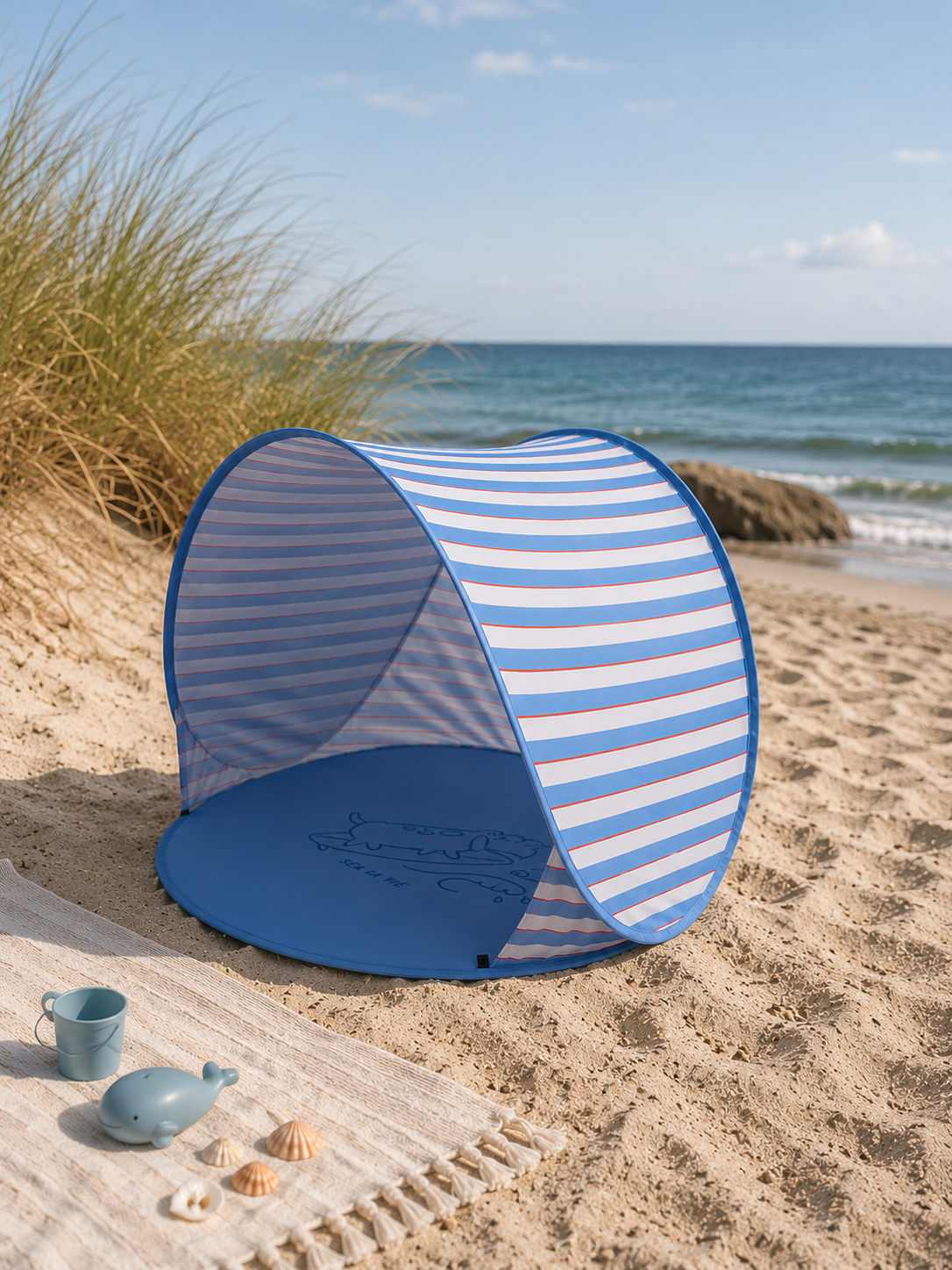 Catch a Wave Pop-up Zelt, Blue