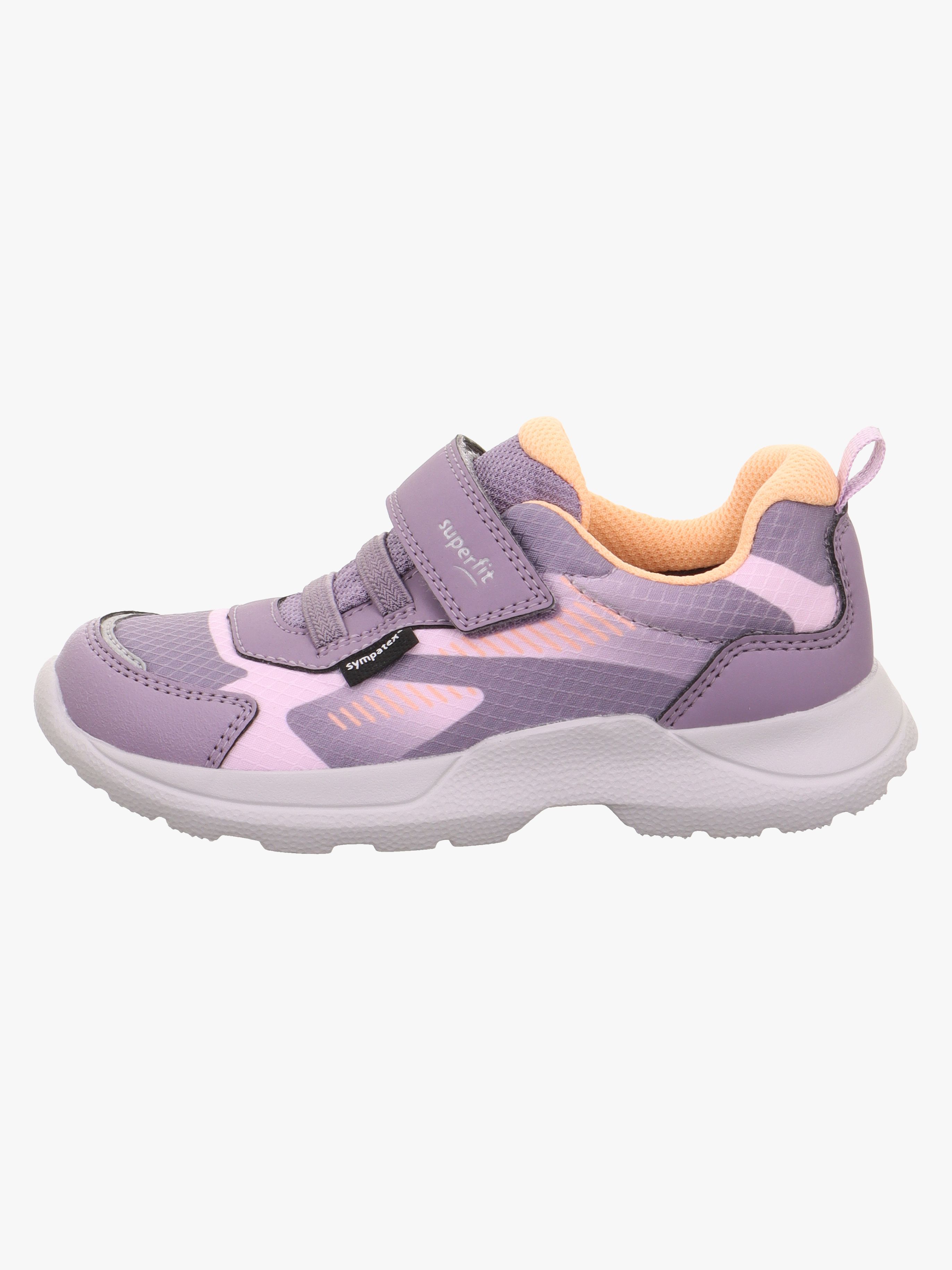 Rush WP Kinder Sneaker, Lila / Orange, 27, Kinderschuhe