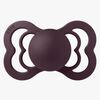 BIBS Supreme Schnuller Silikon Gr. 2, Plum