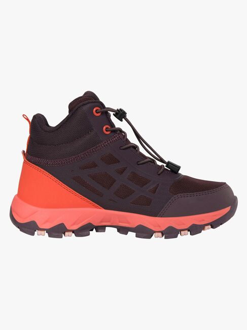 Viking Track Mid SL WP Sneaker, Plum