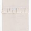 Baby's Only CALM Baby Crib Laken mit Rüschen 80x100 cm, Warm Linen