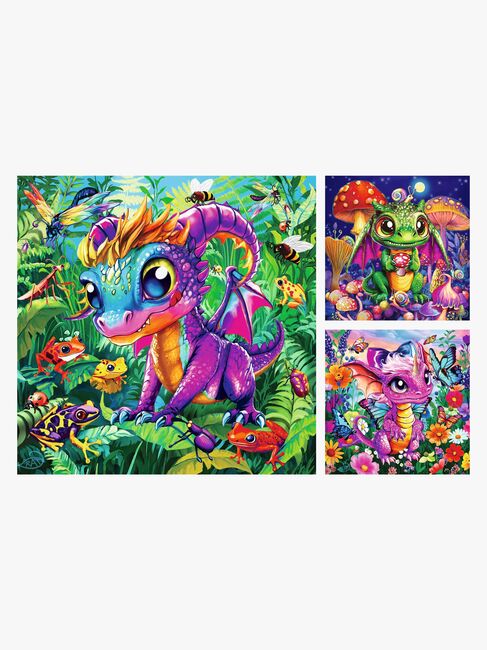 Ravensburger Puzzles Baby Garden Dragons 49 Teile 3-in-1