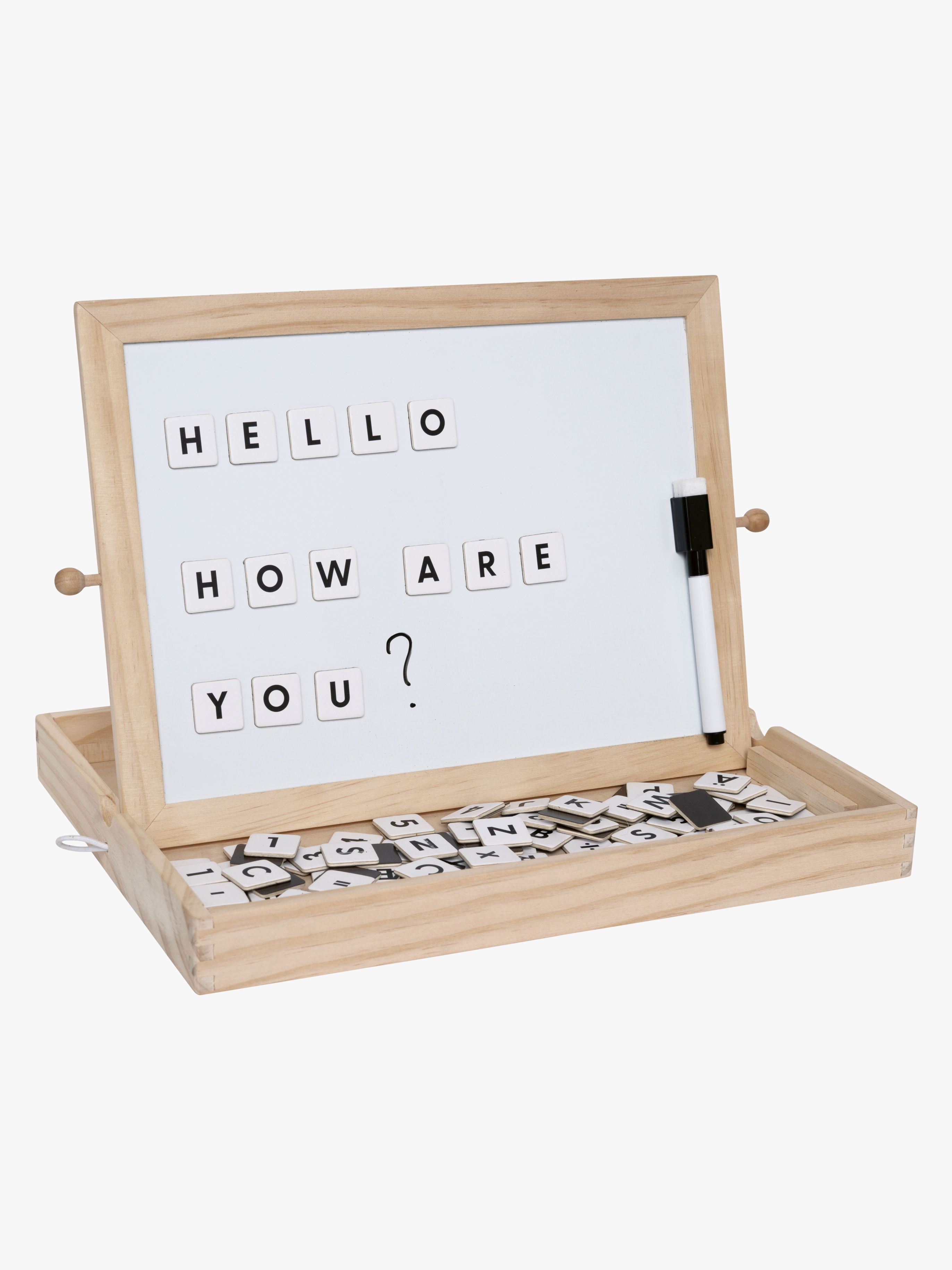 Spielen & Lernen Box mit Buchstaben & Zahlen, Babyspielzeug