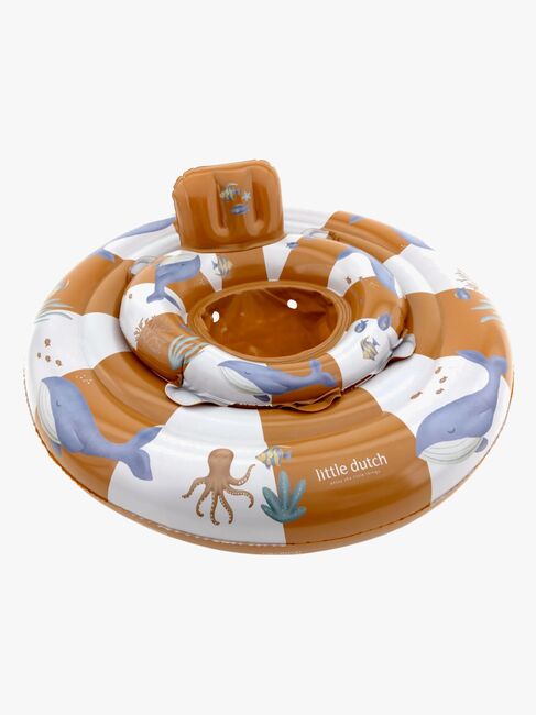 Little Dutch Ocean World Baby Schwimmring, Blue