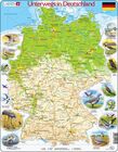 Larsen Unterwegs in Deutschland Rahmenpuzzle 91 Teile