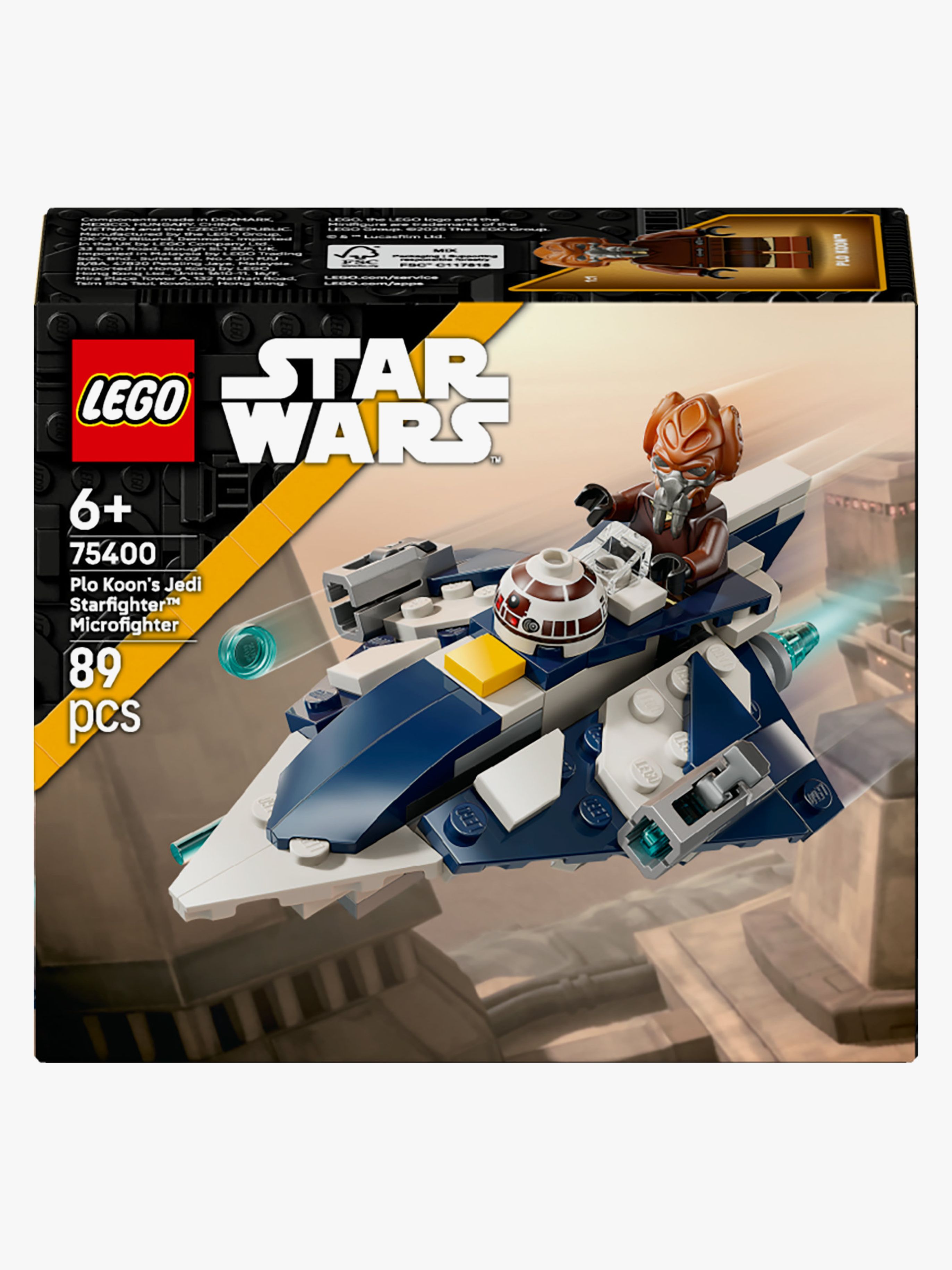 LEGO Star Wars 75400 Plo Koons Jedi Starfighter Microfighter