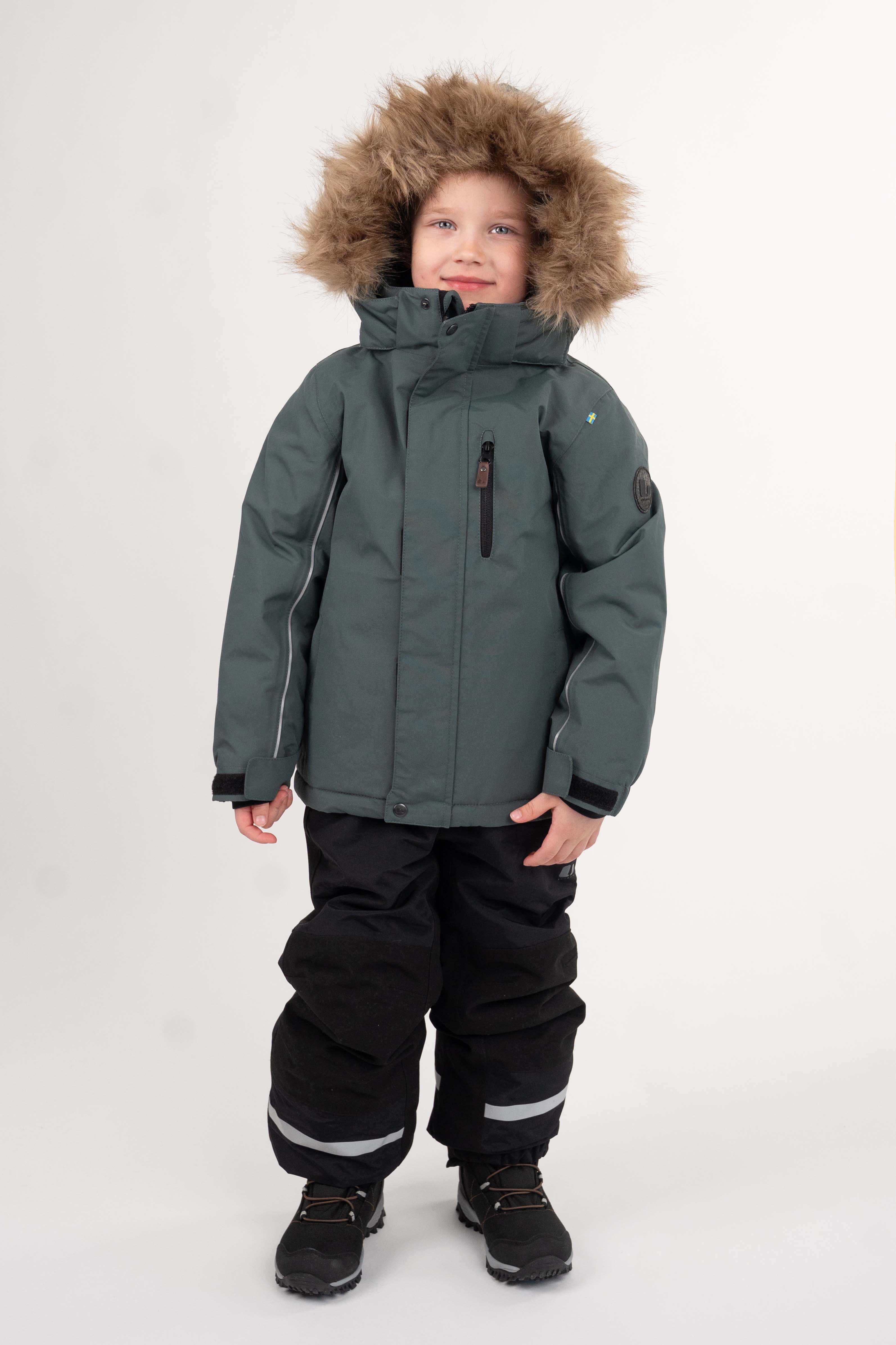 Nordic Winterjacke, Dark Teal, 120