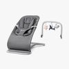 Ergobaby Evolve 3-in-1 Babywippe inkl. Spielbogen, Charcoal Grey