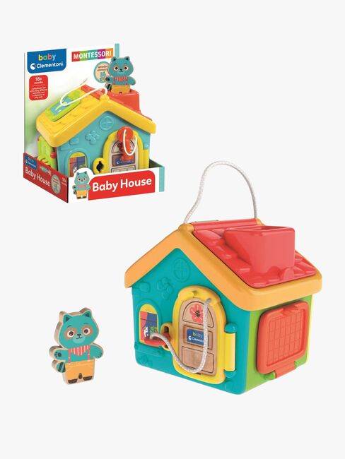 Clementoni Baby Montessori Spielset Lockers' House