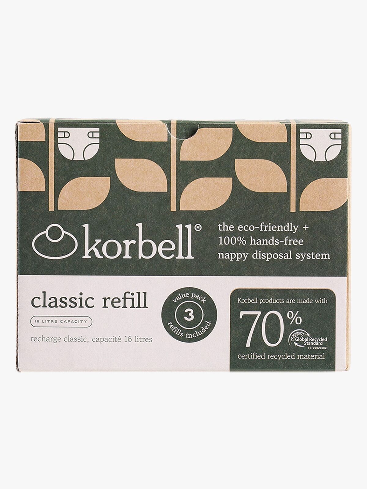Korbell Classic Nachfüllpackung 3er-Pack
