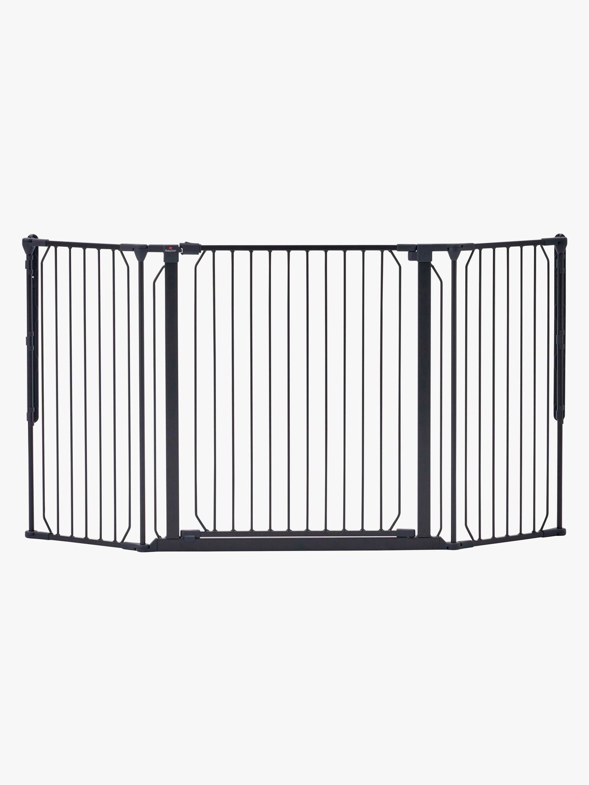 BabyDan CombiFit M Schraubgitter 90-146 cm, Schwarz