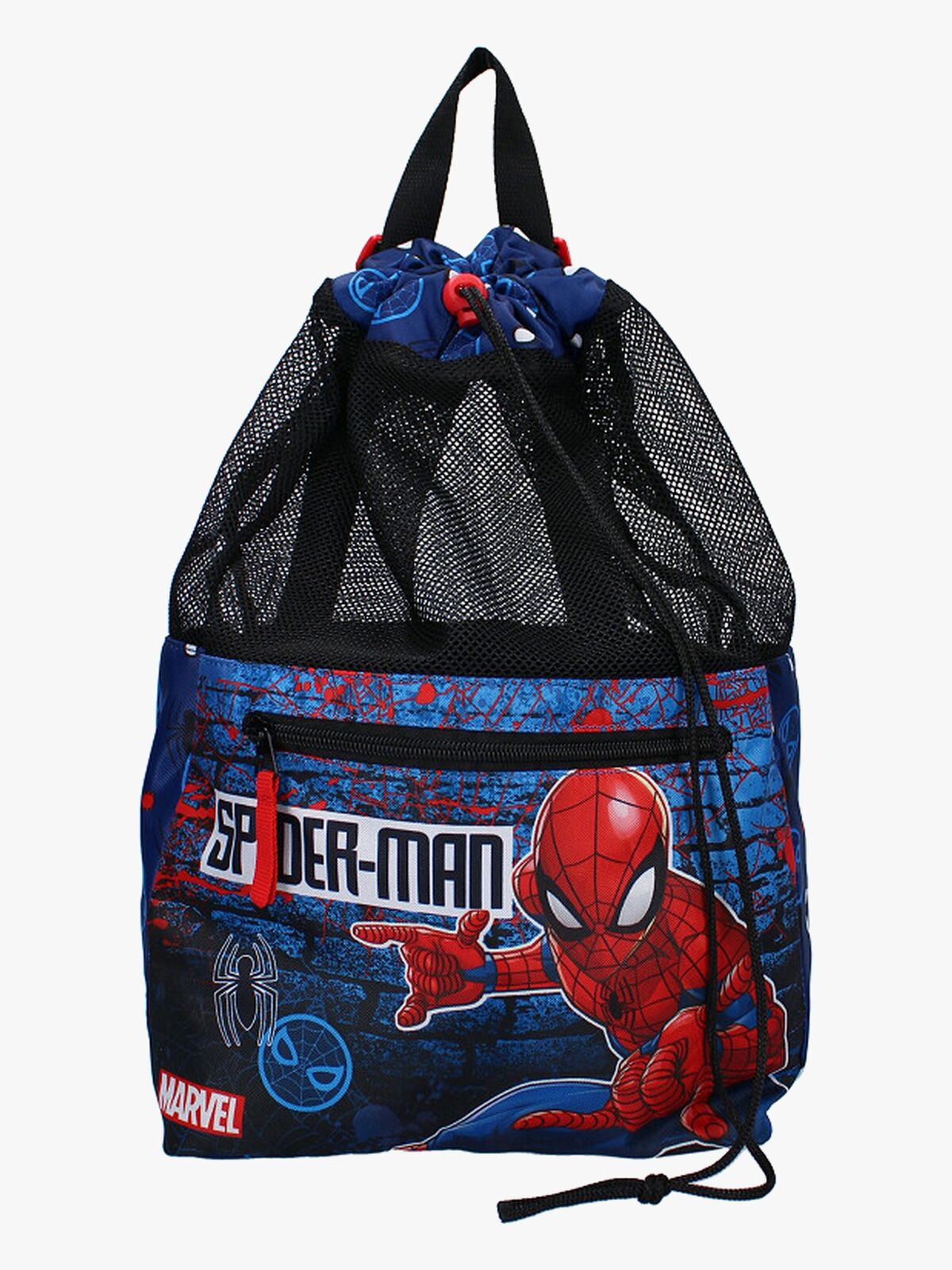 Marvel Spider-Man Turnbeutel Fun Chaser, Marineblau
