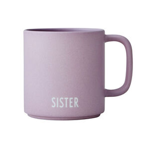 Design Letters Geschwisterbecher Sister, Lavendel