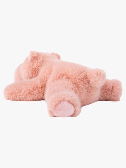 Teddykompaniet Plüschspielzeug Liegendes Nilpferd 30 cm, Rosa