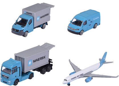 Majorette Maersk Geschenkpackung 4er-Pack