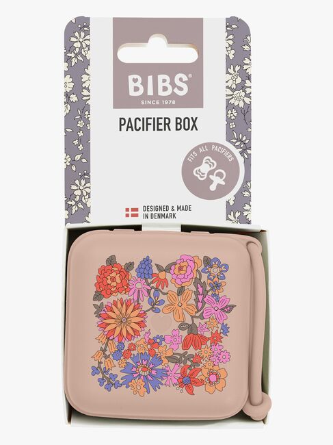BIBS x Liberty June Blossom Schnullerbox, Blush