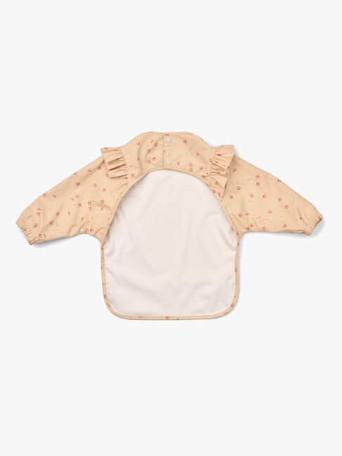 LIEWOOD Merle Rüsche Cape Lätzchen mit Print, Mini Butterfly/Apple blossom