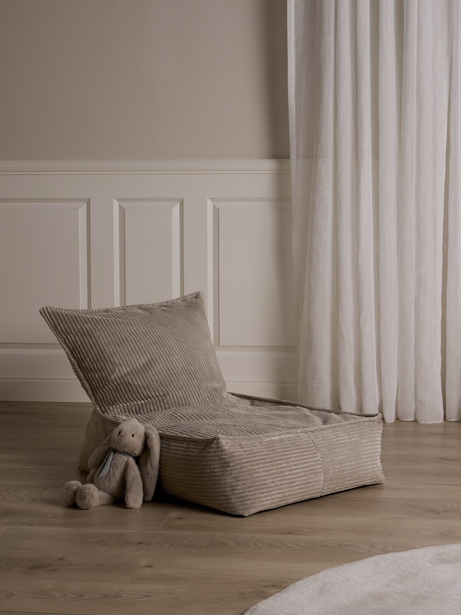 Alice &  Fox PIXIE Sitzsack, Beige Manchester