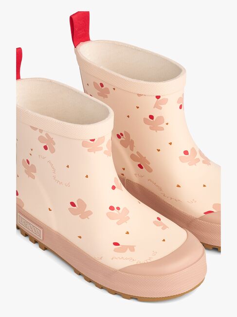 LIEWOOD Tekla Gummistiefel, Mini Butterfly/Apple Blossom