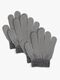 Lindberg Sundsvall Handschuhe Wollmischung 2er-Pack, Grey/Anth