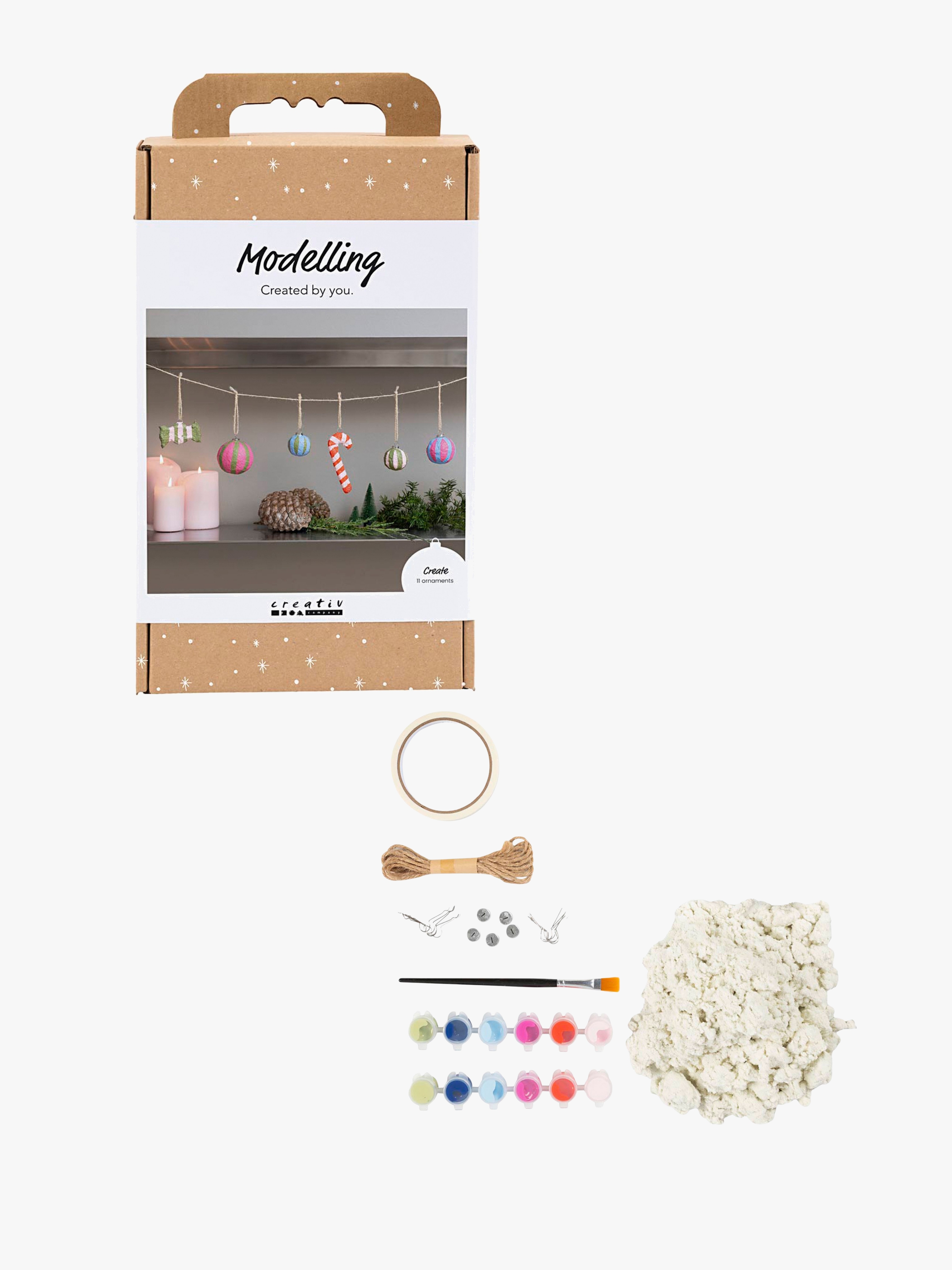 Kreativset DIY Modelliermasse