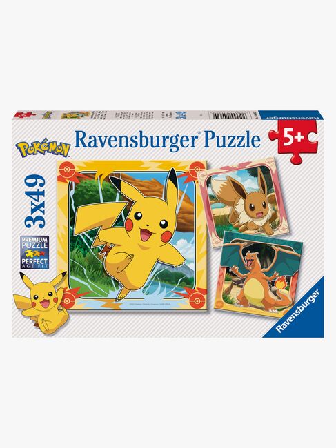 Ravensburger Pokémon Puzzles 3x49 Teile