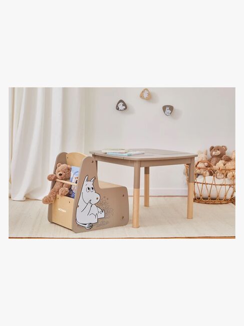 Mumin Stuhl mit Stauraum, Beige