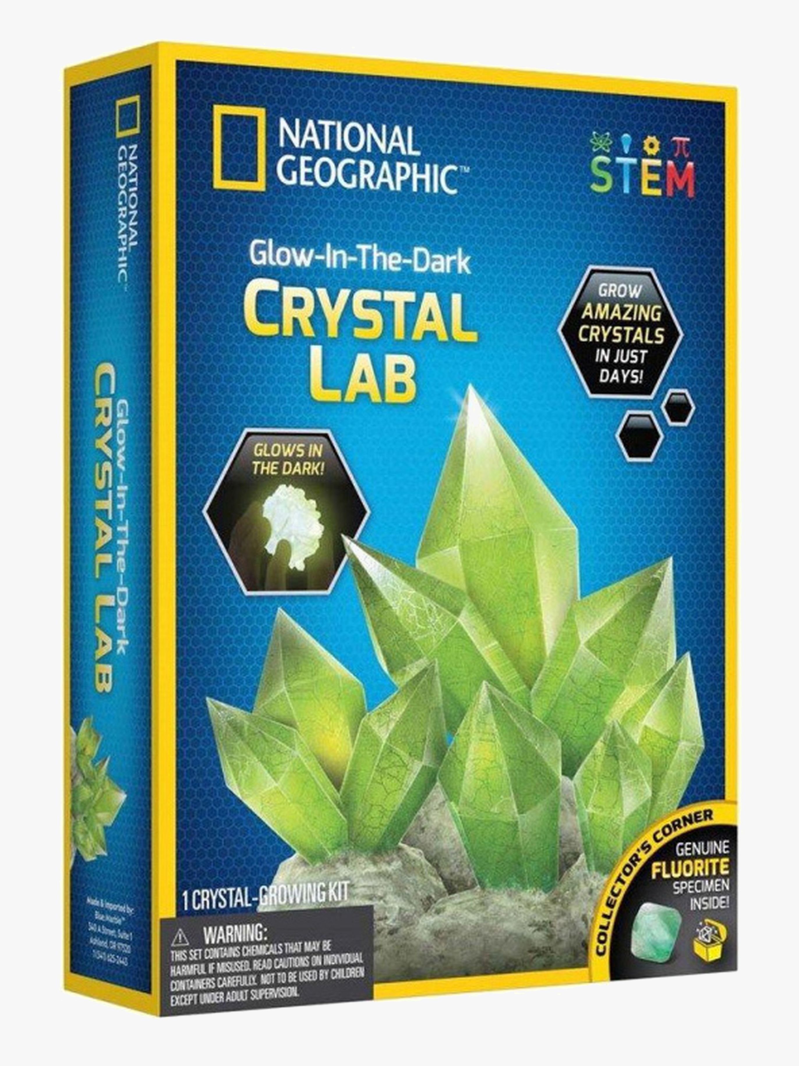 Glow-in-the-dark Crystal Lab Experimentierset