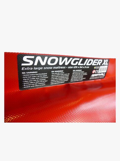 SportMe Schneematratze, Rot