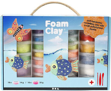Foam Clay Geschenkbox Gemischte Farben