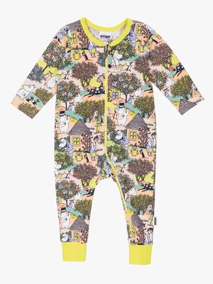 Moomin by Martinex Rose Valley Pyjama, Gelb