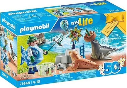 Playmobil 71448 My Life Baukasten Tierfütterung