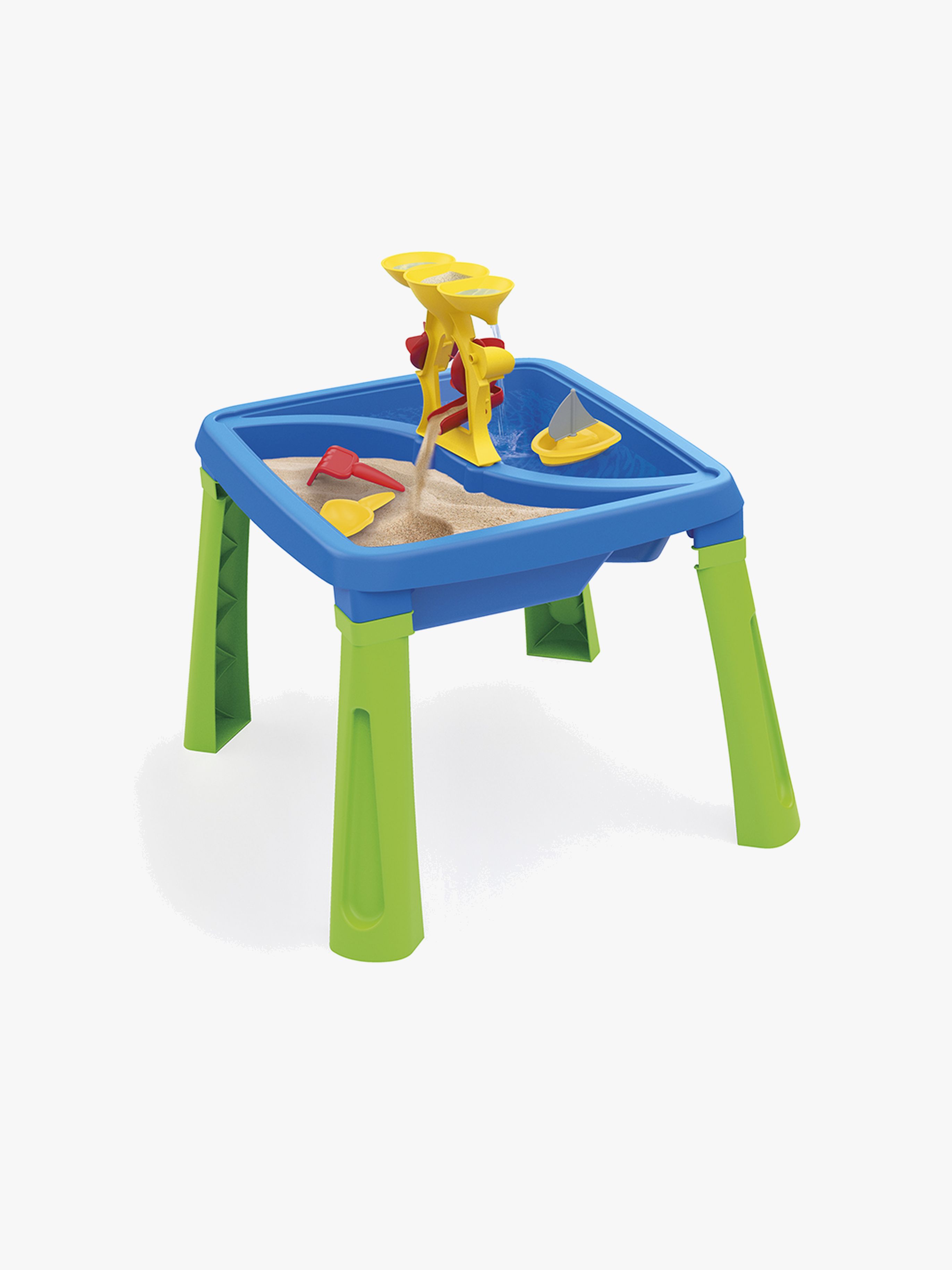 Sand, Water & Creativity 3-in-1 Spieltisch, Blau / Grün