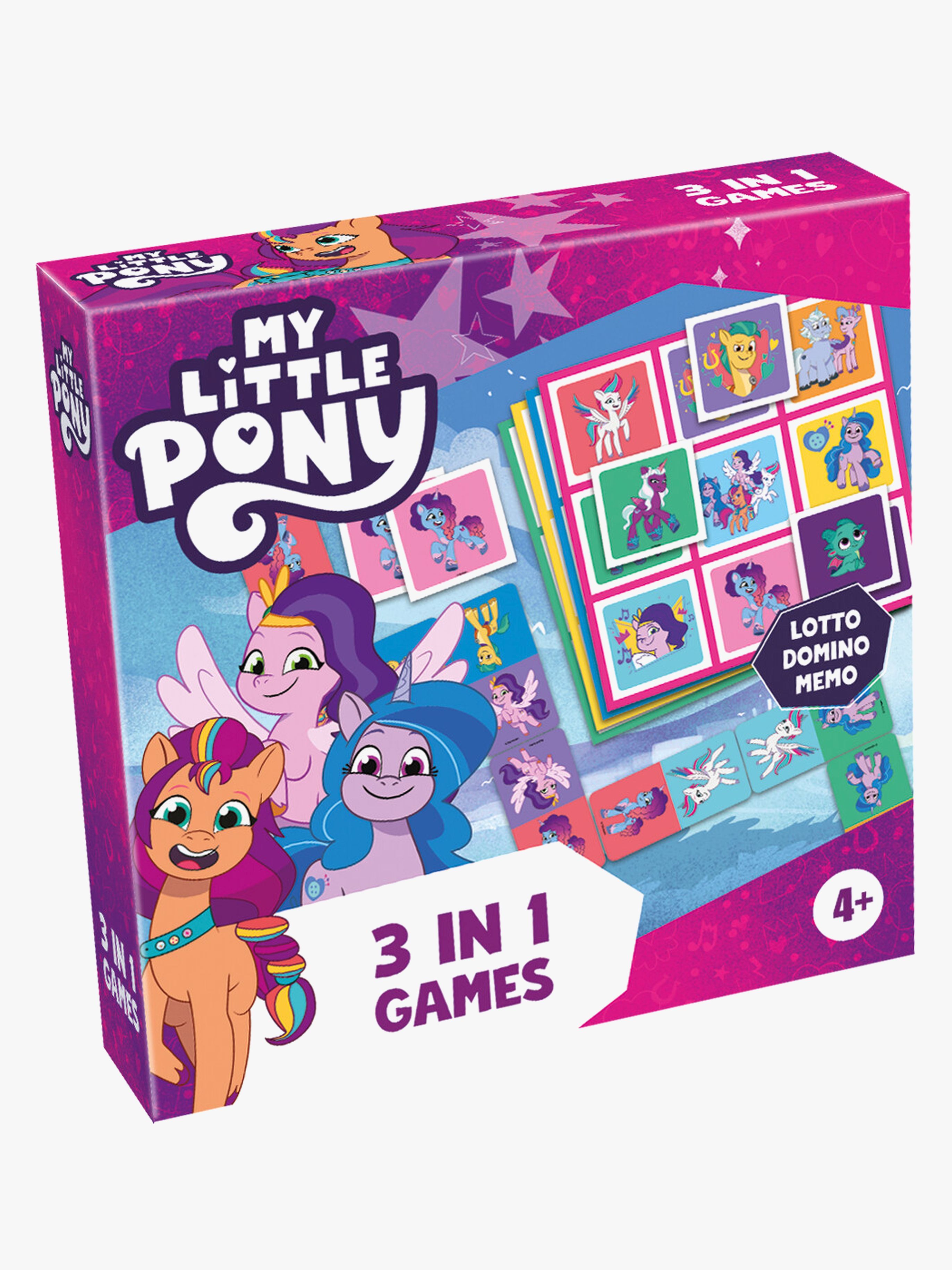 My Little Ponny Spiel 3-in-1