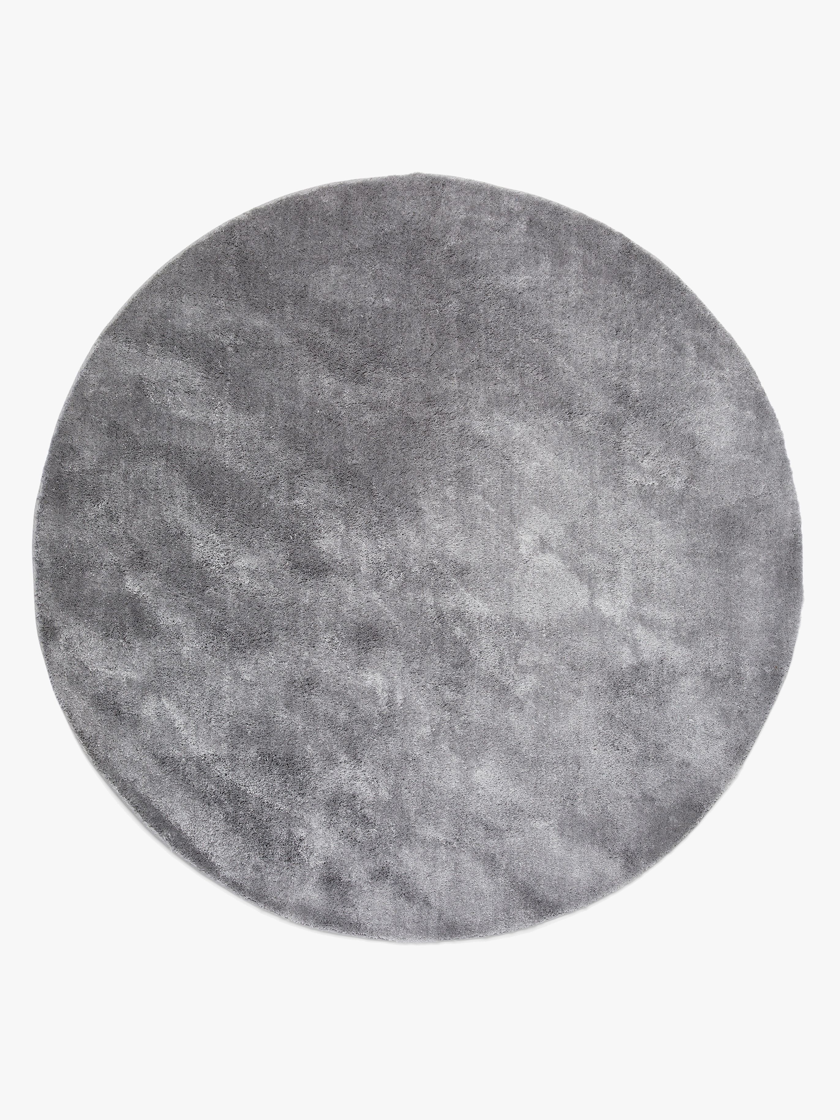 Teppich Rund 130 cm, Grau
