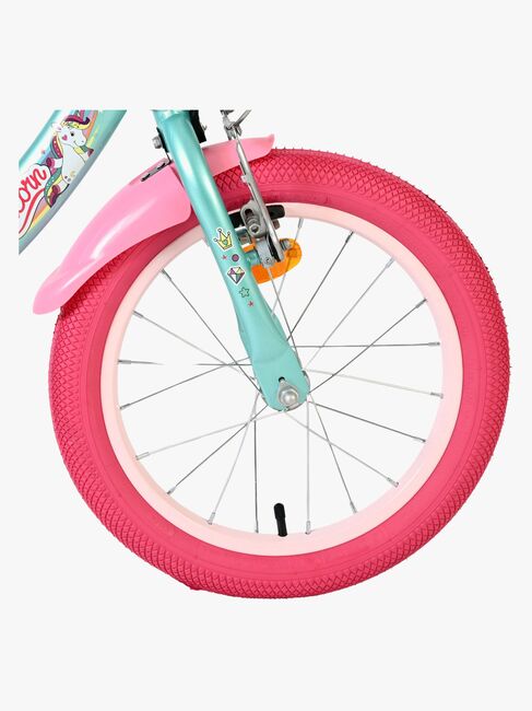 Volare Unicorn Fahrrad 16 Zoll, Grün