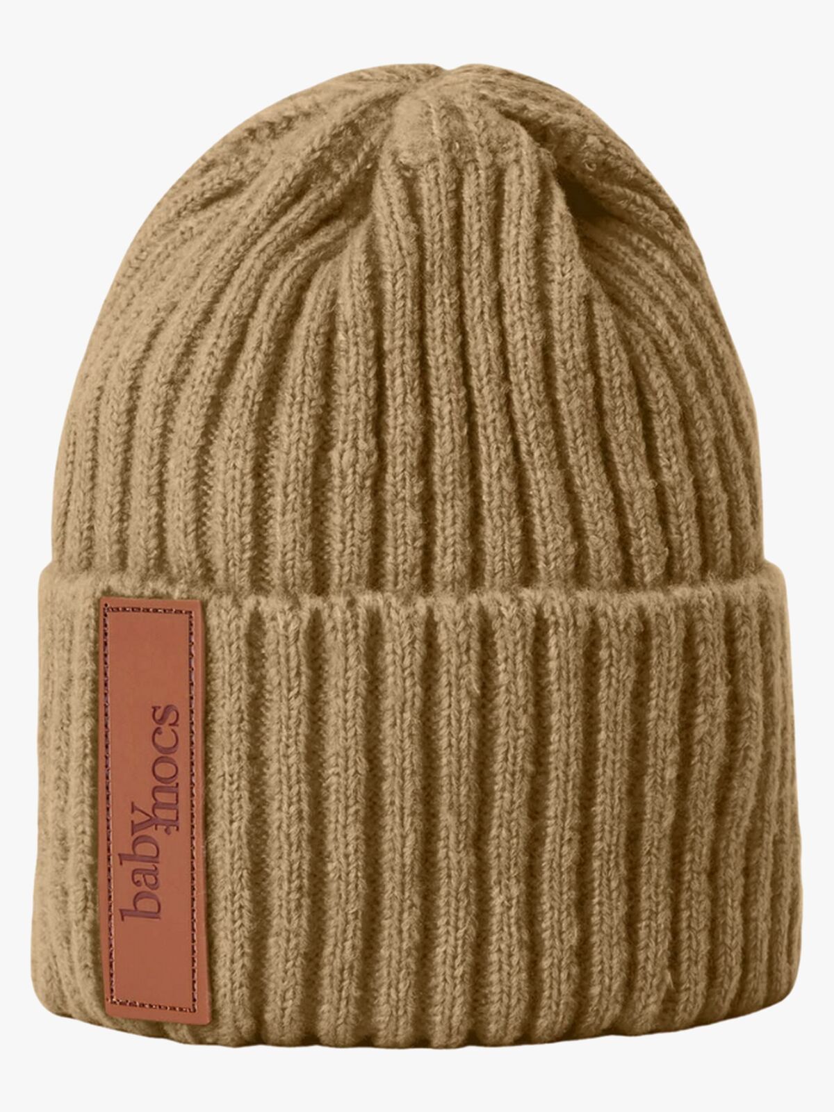 BabyMocs Strickmütze, Caramel