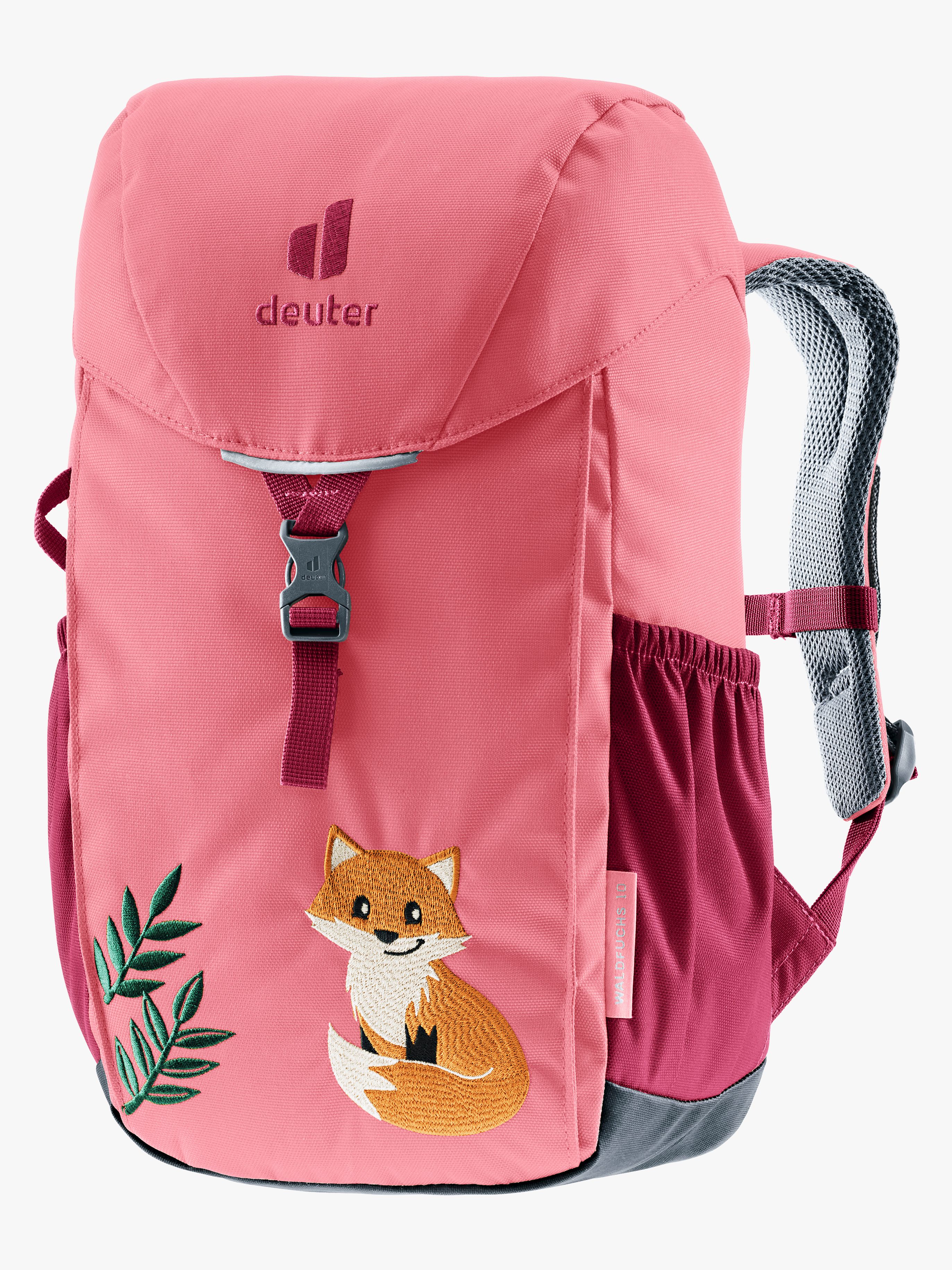Deuter Waldfuchs Kinder Rucksack 10L, Dahlia Rasberry, Kindergartenrucksack