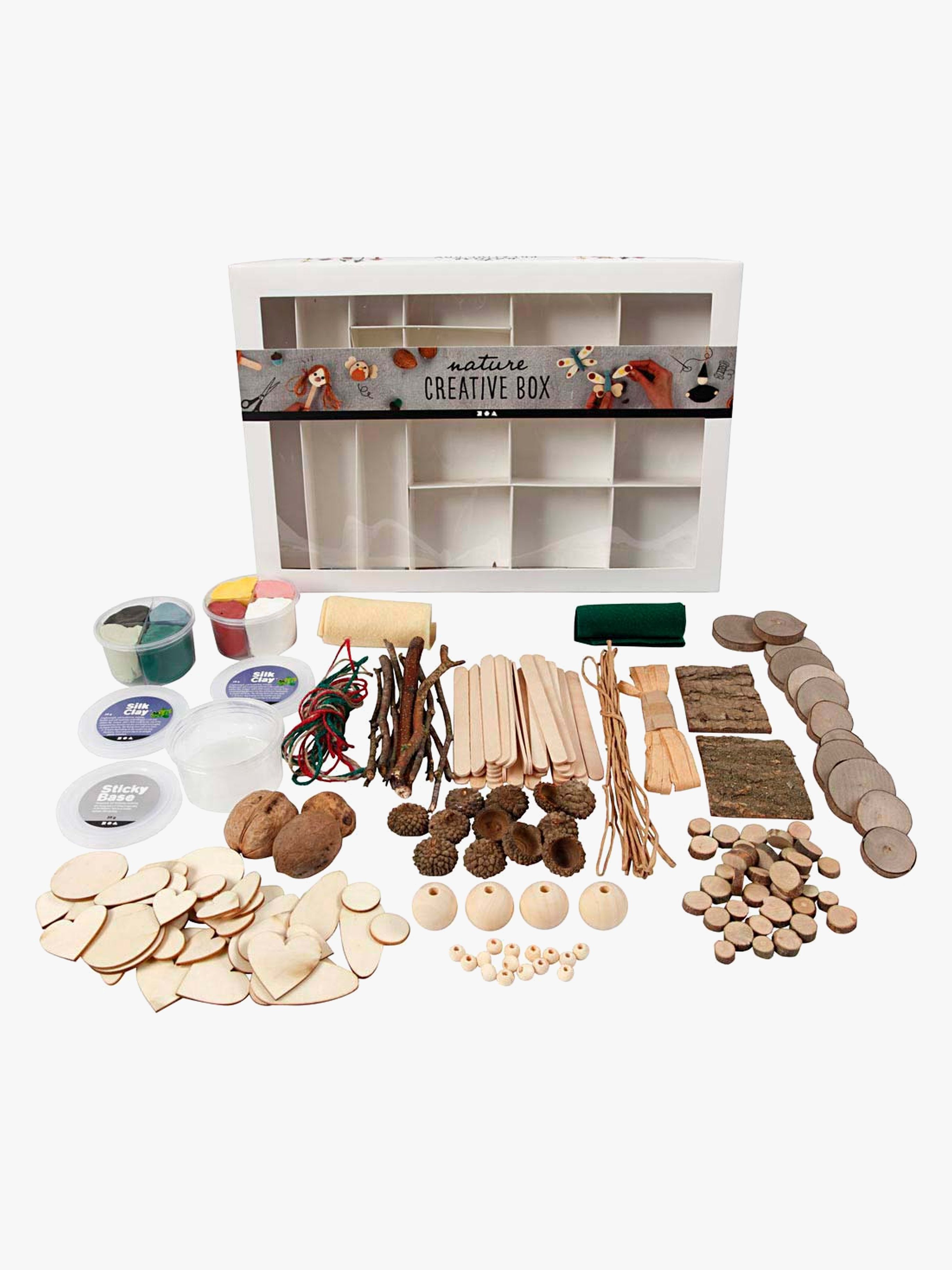 Kreativbox Bastelset Natur