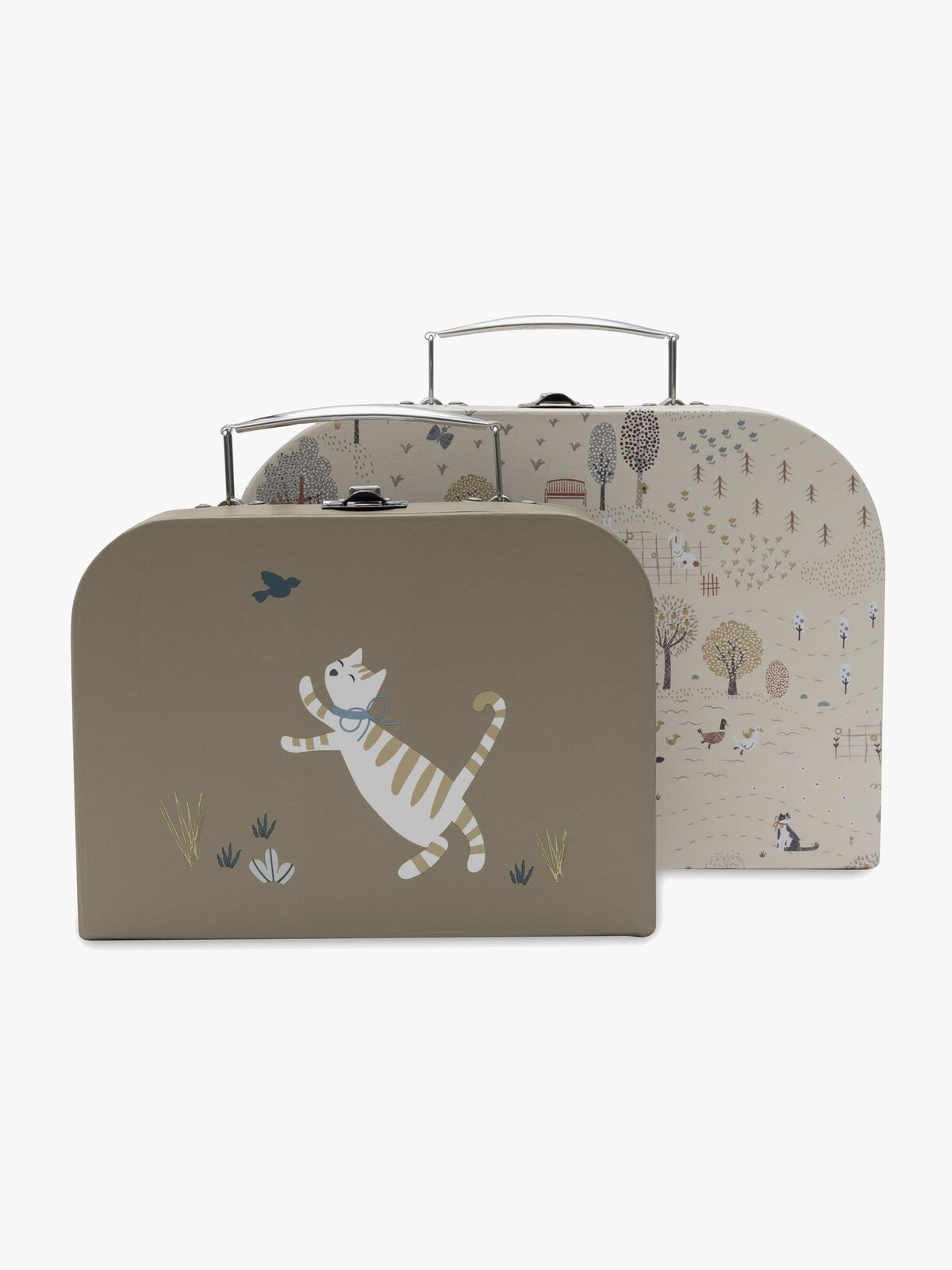Jollein Koffer 2er-Pack, Tiny Park