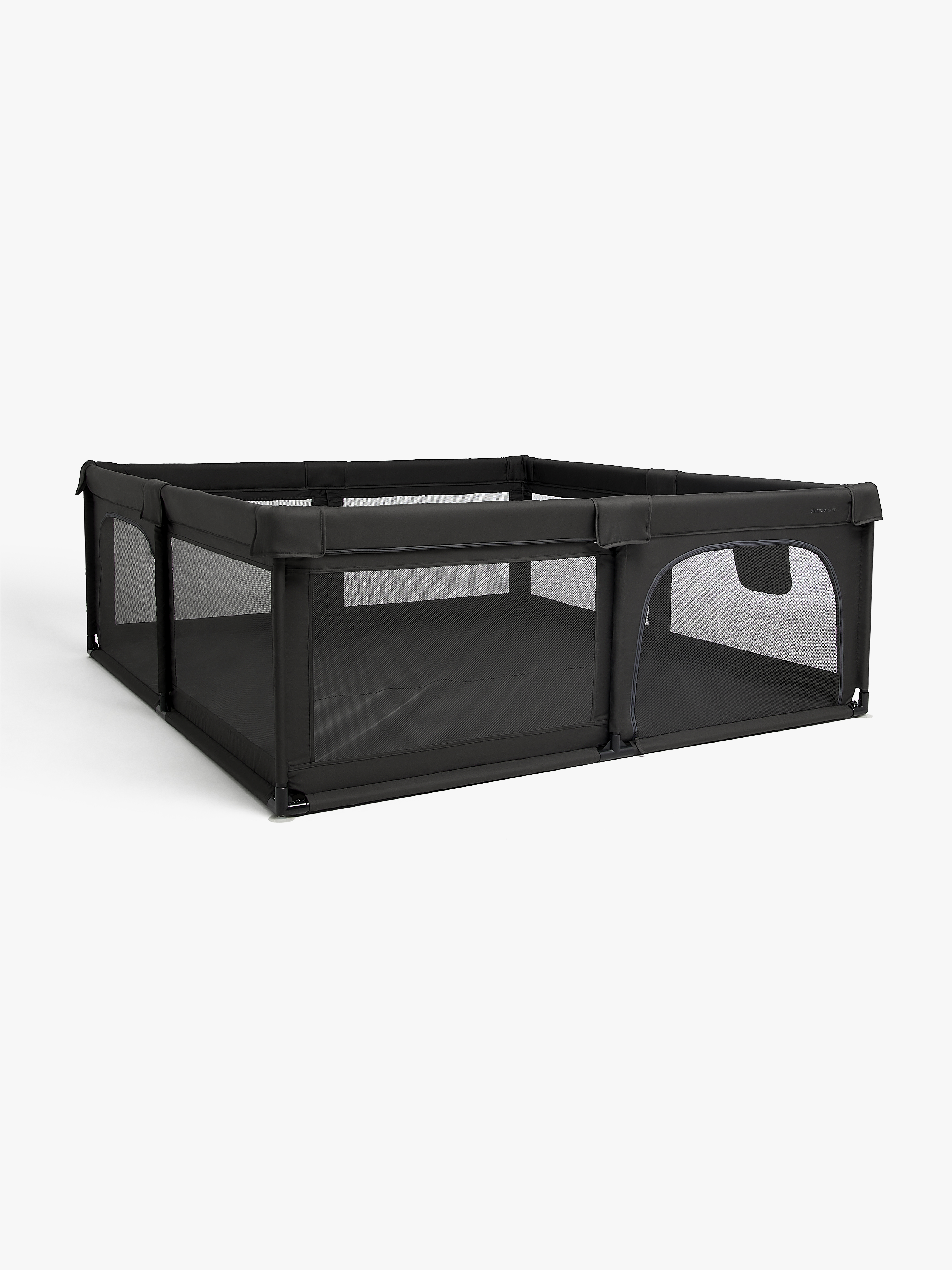 Beemoo SAFE Space XXL Laufgitter 200x180 cm, Ash Grey