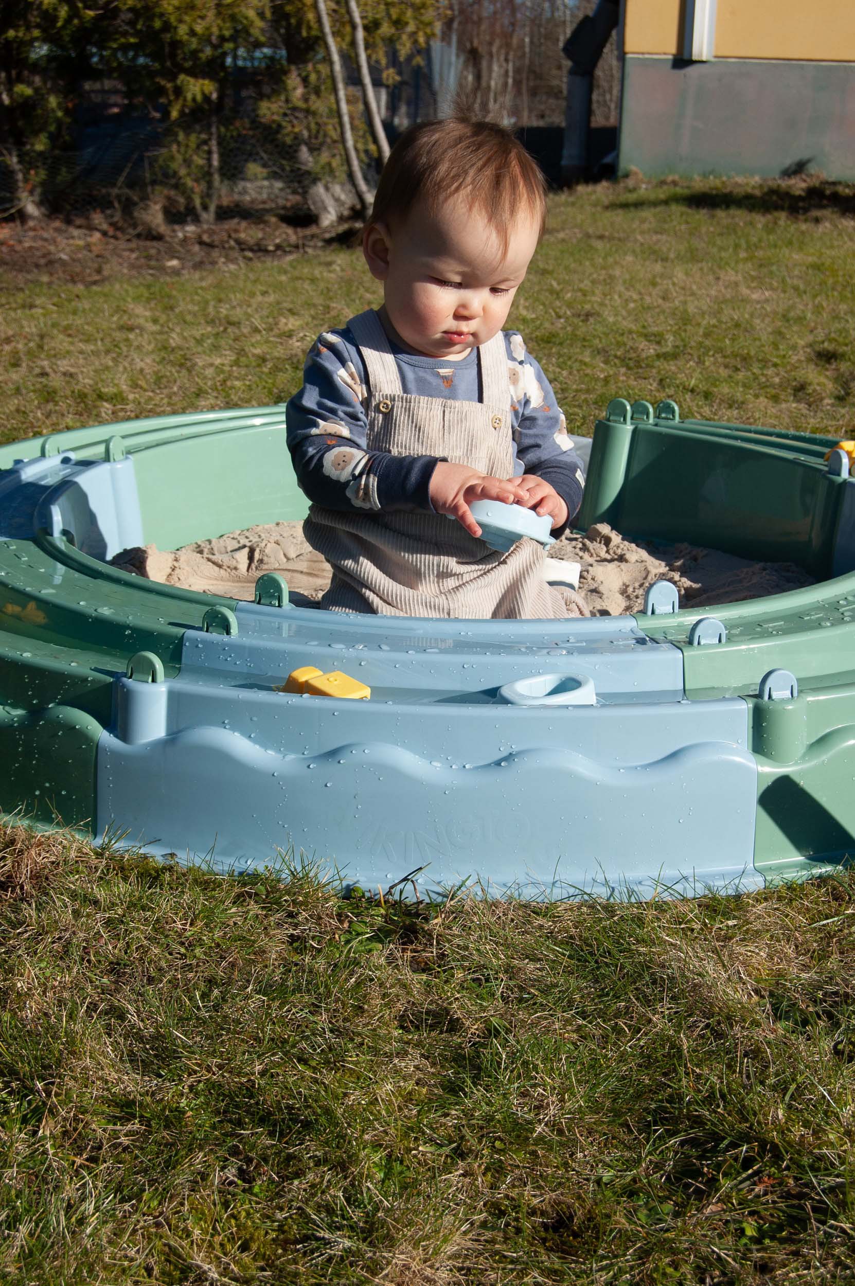 Viking Toys Sandkasten mit Zubehör
