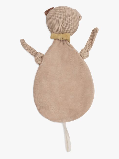 Jollein Schmusetuch mit Schnullerkette, Dog Mick