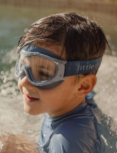 Little Dutch Ocean World Tauchmaske, Blue