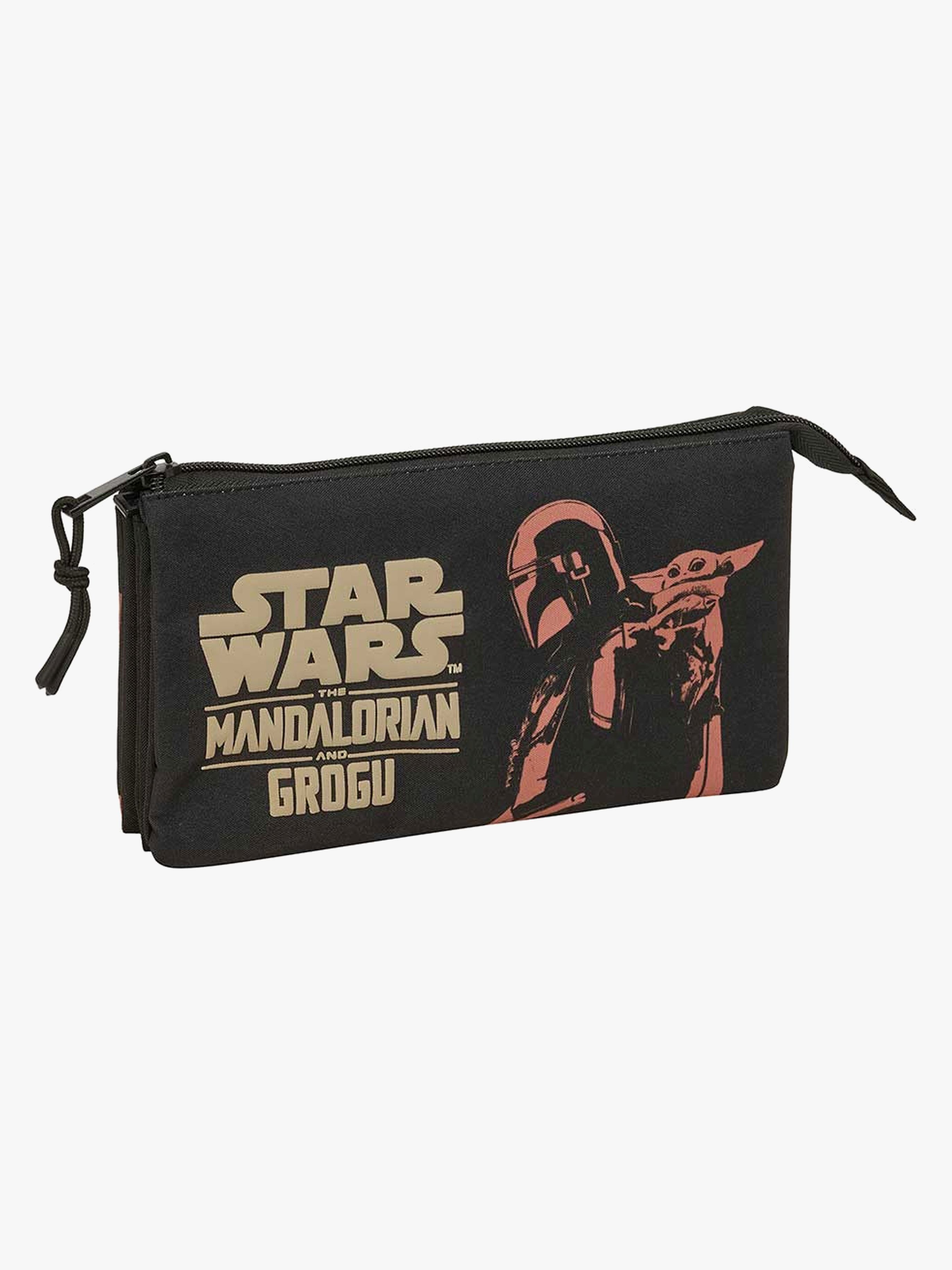 Star Wars The Mandalorian Dreifach-Federmäppchen, Mandalorian &  Grogu